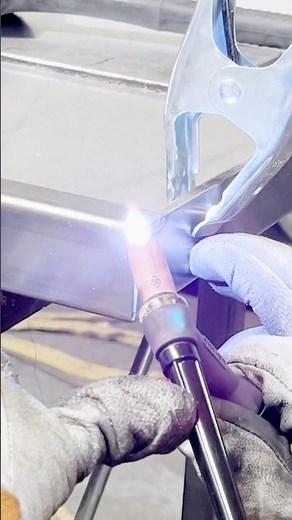TIG Welding TRICK! - No Filler Wire on Stainless Steel! #tigwelding #stainlesssteel #welder