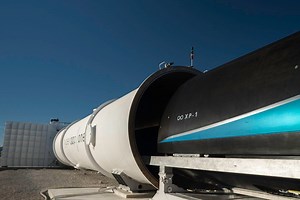 The hyperloop has a new world speed record: 240 mph