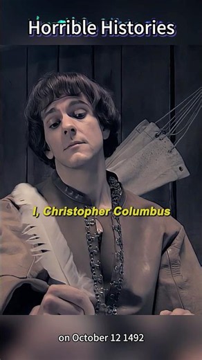 Strange Anecdotes: Columbus Discovered India? | Horrible Histories #film #shorts #foryou