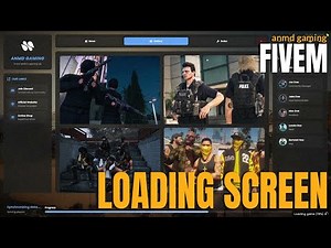 [STANDALONE] - Modern FiveM Loading Screen 2026