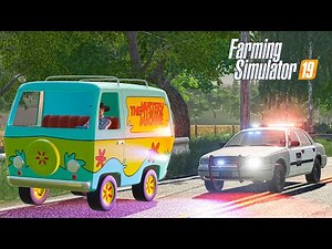 SCOOBY-DOO GETS PULLED OVER BY THE POLICE (FUNNIEST POLICE CHASE EVER) | FS19