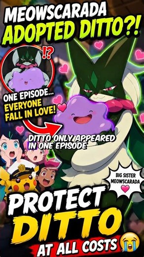 😍Pokémon Horizons Made Everyone Love Ditto #pokemon #ditto #shorts