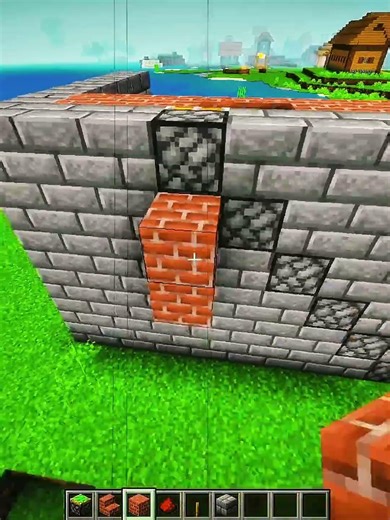 Minecraft Automatic Hidden Stairs Moment ☠️ #minecraft #minecraftshorts #minecraftbuilds #viralshort