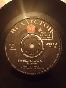 Ginette Acevedo Con Abel Montes y Su Orquesta - Gaviota / La Ranita
