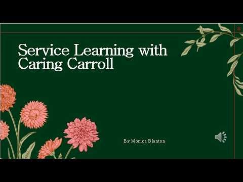 Service Learning with Caring Carroll