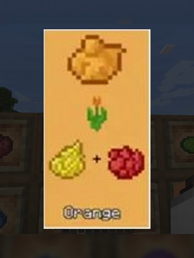 Cómo obtener el Tinte Naranja en Minecraft