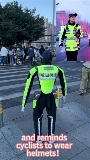 China’s New Robot Traffic Cop — Would You Prefer a Robot or a Human?