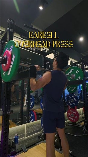 Barbell Overhead Press • Pocket Helper