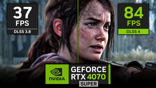 RTX 4070 SUPER - 4K分辨率9款游戏强开DLSS4游戏测试 (Transformer Model) | 作者：Geralt Benchmarks