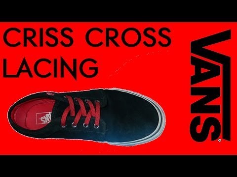 How to Lace Vans - Cross Lace