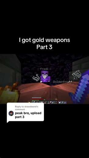 Crafting Gold Weapons in Minecraft - Part 3
