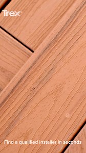 Ready to elevate your outdoor space? Look no further than composite decking from Trex®. Use our Find an Installer tool to find a certified TrexPro installer near you | Trex Company | Facebook