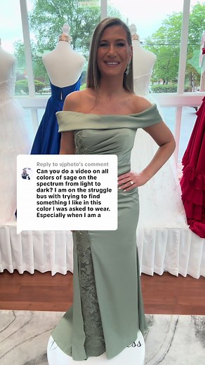 Sage Green Dress Inspiration for Mother of the Bride