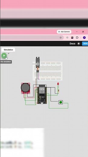 ESP32 Joystick Control Is Wild 🎮 #esp32 #robotics #tutorial