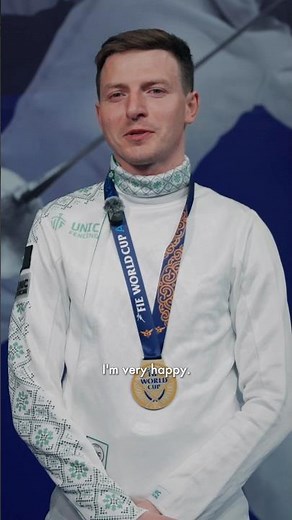 Roman Svichkar 🇺🇦 WINS🥇at the Astana Epee World Cup 🇰🇿