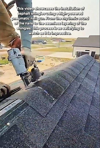 ​The Art of the Pneumatic Nail Gun: Satisfying Roofing