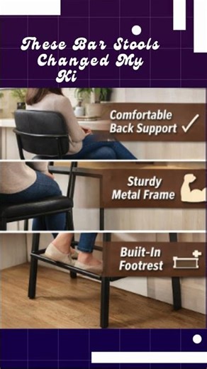 Modern Counter Height Bar Stools That Instantly Upgrade Kitchen#happyhomedwelling#home#homedecor