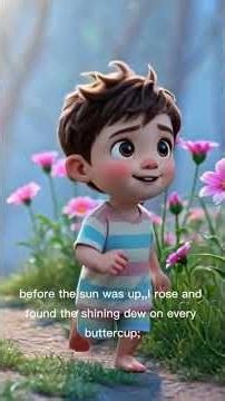 ✨🌙 My Shadow — by Robert Louis Stevenson 🌙✨A playful poem about a child and a mischievous shadow