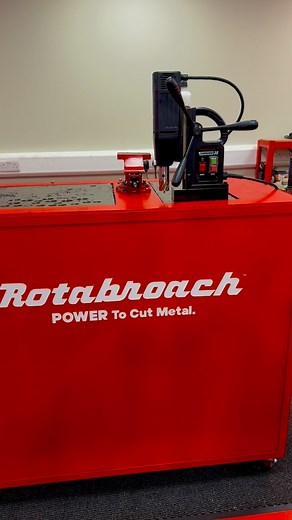 The new commando 35 from @rotabroachuk is here and for the price point this beauty is an amazing piece of kit and value for money!! Stay tuned loads more to come on this one !! #rotabroach #magdrill #magdrills #metalworks | Als tool channel