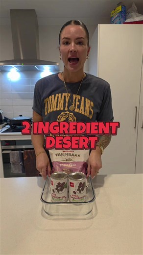 2 Ingredient Dessert Recipe – Easy 2-Ingredient Biscuit Dessert