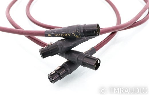 Cardas Golden Cross XLR Cables; 2m Pair Balanced Interconnects