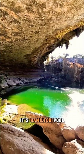 Hidden Natural Pool in Texas #hamiltonpool #texas #nature #geology #interestingfacts