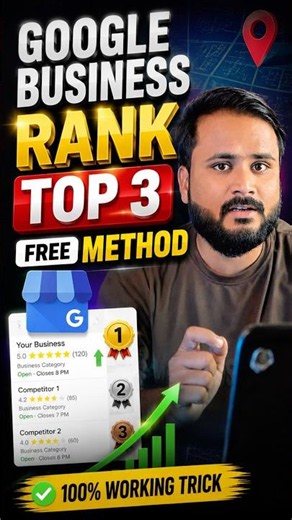 100% Working GMB Ranking Tips 🔥 Google My Business #shorts