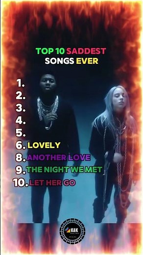 Top 5 Saddest Songs Ever 💔 (You WILL cry)