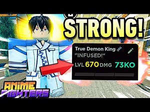 This Is STRONGEST DEMONIC EVER In Anime Fighters!