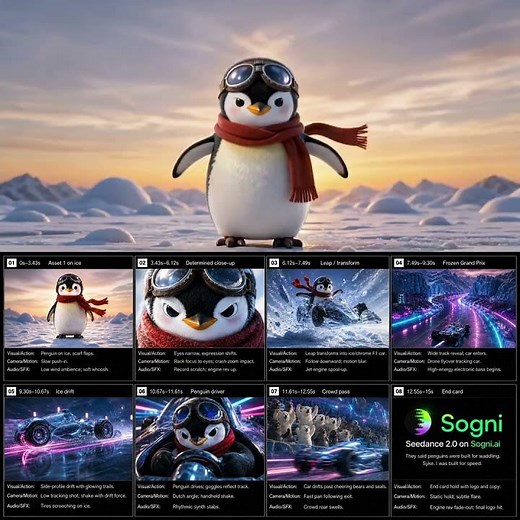 Sogni Chat: GPT Image 2 Storyboards + Seedance 2.0