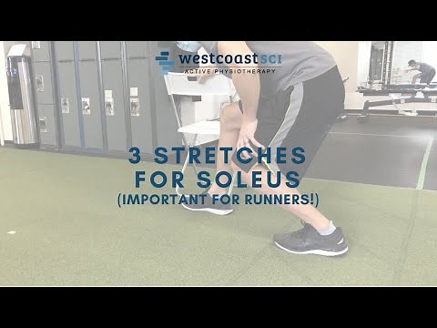 3 Stretches for Soleus for Tight Soleus and Tight Calf Muscles