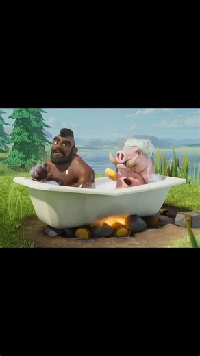 I REPEATED THE ANIMATED VIDEO #shorts #clashofclans #gaming