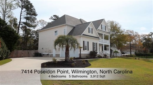 Virtual Home Tour | 7414 Poseidon Point, Wilmington North Carolina
