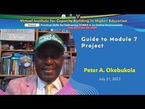 Guide to the conduct and reporting of Module 7 Project by Peter A Okebukola