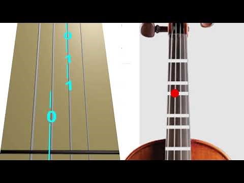 O Come All Ye Faithful - Christmas - Violin - Play Along Tab Tutorial