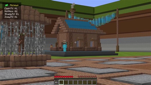 Upgrading My Minecraft House: From Dirt to Diamond