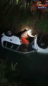 #Tragedy- One Killed, One Rescued After Car Plunges into Canal at Assonora