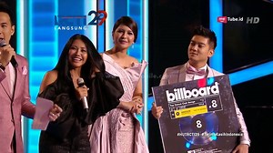 1M views · 7.4K reactions | Billboard Dance Club Songs charts plaque remittance during RCTI birthday celebration TV show | Anggun | Facebook