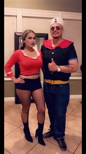 Ideas for Halloween Costume: Popeye and Olive