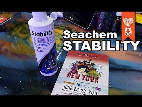 Stability by Seachem "perfect for new tanks and water changes"