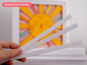 Foam Spacers for 3D Shadow Box Designs - Supplies for Layered Paper Art - Etsy
