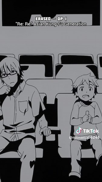 Erased Opening 1 | Re: Re: - Asian Kung-Fu Generation #anime #opening #songlyrics #erased #fyp
