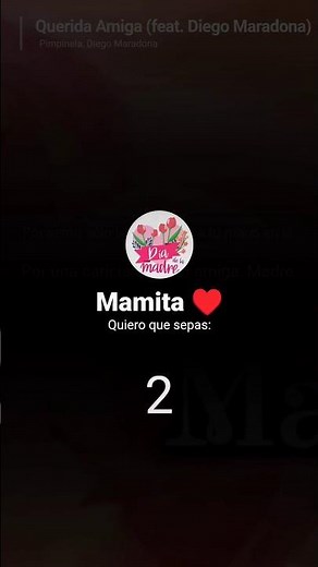letra querida amiga Pimpinela - versos de canciones para dedicar "día de las madres" #musica