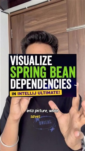 Visualising Spring Beans In IntelliJ IDEA Ultimate #java #springboot