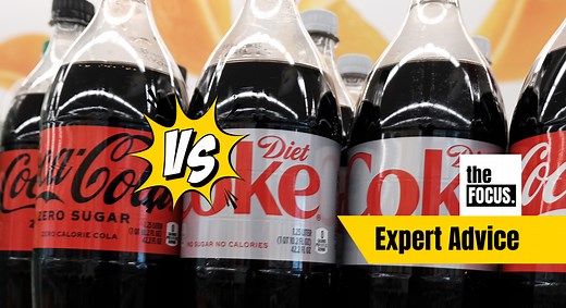 The differences between Diet Coke and Coke Zero explained by a nutritionist