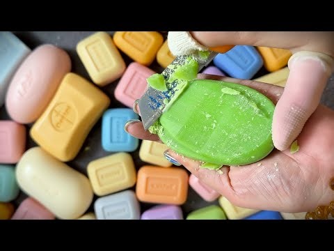 Satisfying Soap Cutting ASMR 🔪 Relaxing & Oddly Satisfying Sounds