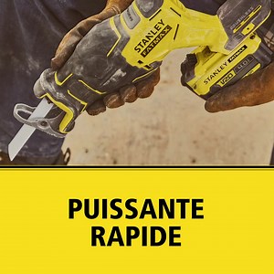 La scie sabre Brushless V20 est équipée d’un moteur performant et offre ainsi une grande efficacité et une autonomie prolongée, pour réaliser toutes vos applications. #STANLEYoutillage #LaRéférencePRO | Stanley Tools