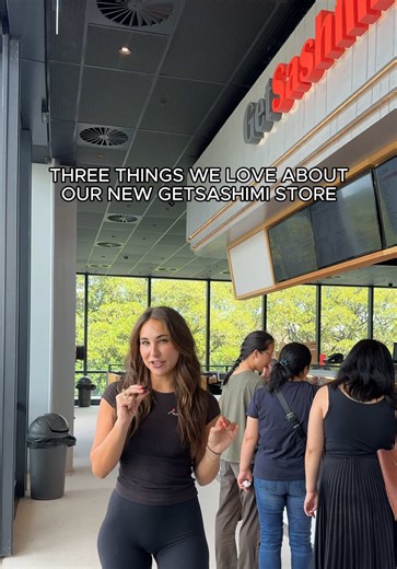 3 of our favourite upgrades at our newest store 🤩 #new #menu #sushi #sashimi #grill