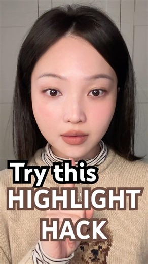 Highlight like a pro! Face makeup and contour #makeup #makeuptips #highlight #contour