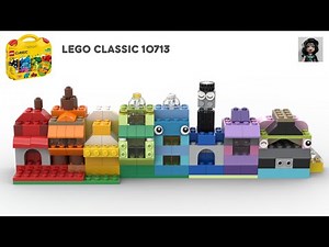 RAINBOW HOUSES Lego classic 10713 ideas How to build easy
